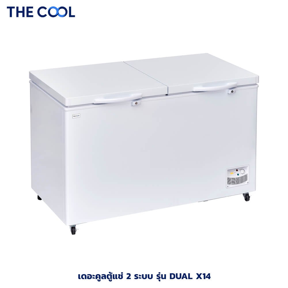 ตู้แช่สองระบบ THE  COOL รุ่น DUAL  X14  ความจุ 14.4 คิว 408 ลิตร สีขาว_2
